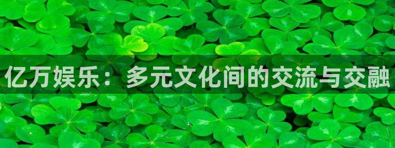 壹号app下载苹果：亿万娱乐：多元文化间的交流与交融